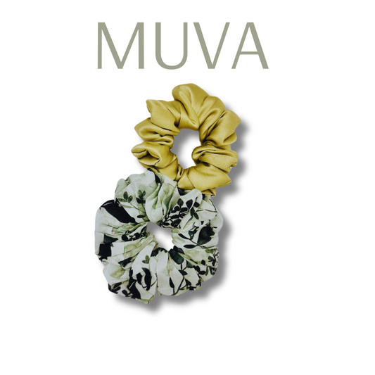 Luxury Large Scrunchie - Moss&Ivy